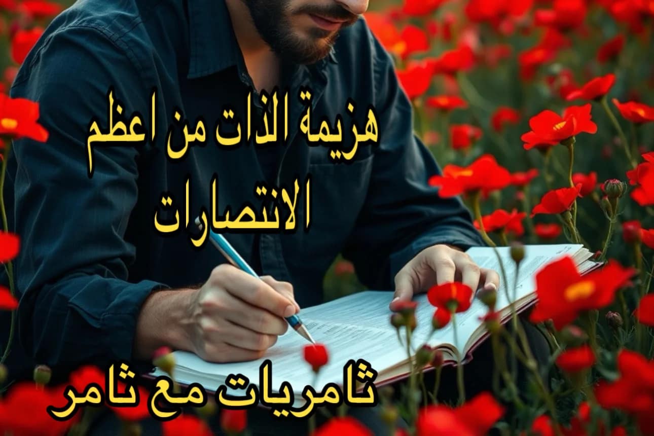 هزيمة الذات من اعظم الانتصارات