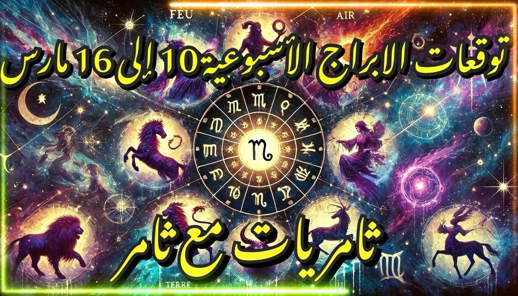 توقعات الابراج الأسبوعية 10 إلى 16 مارس