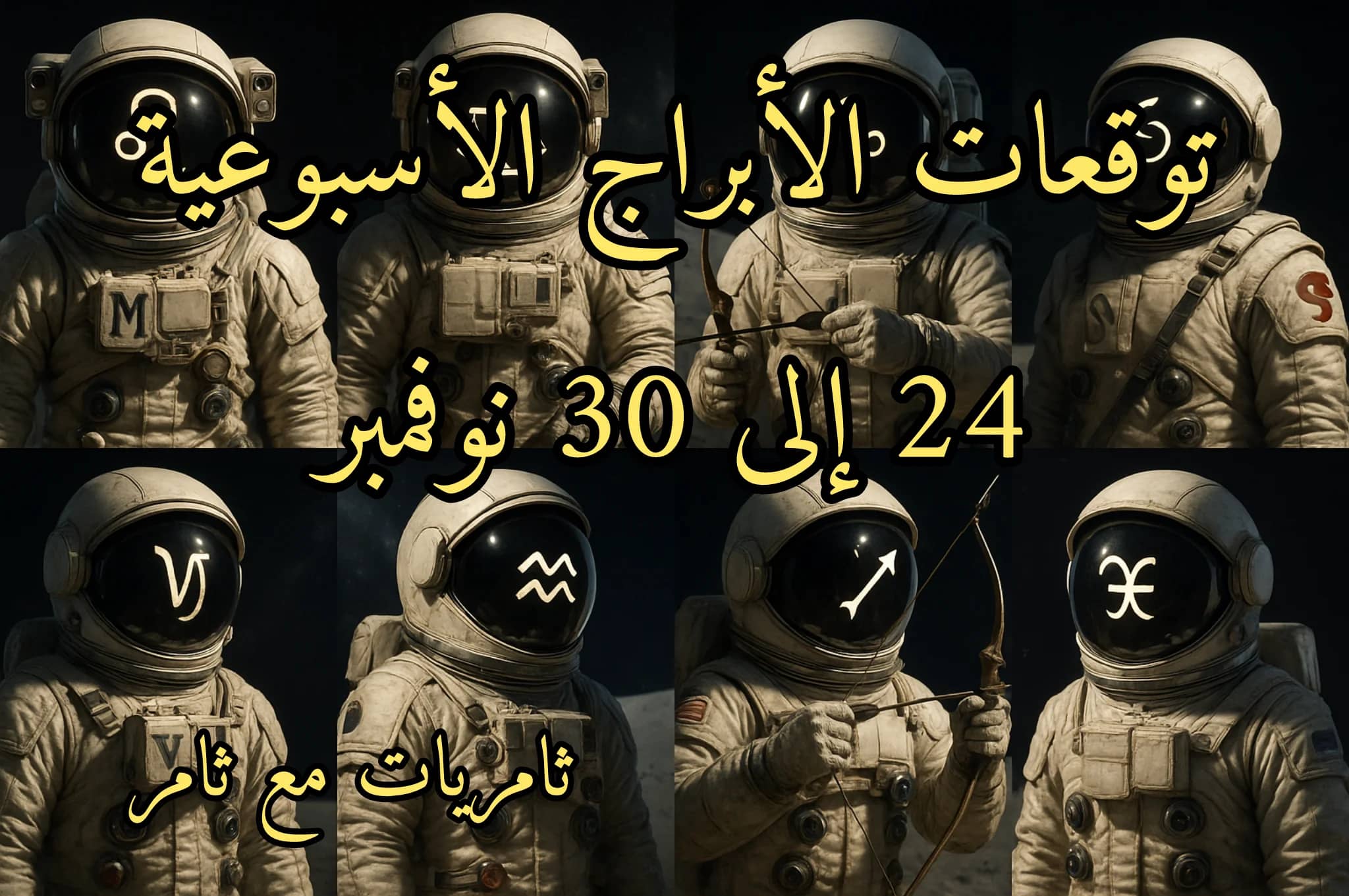 توقعات الأبراج الأسبوعية 24 إلى 30 نوفمبر