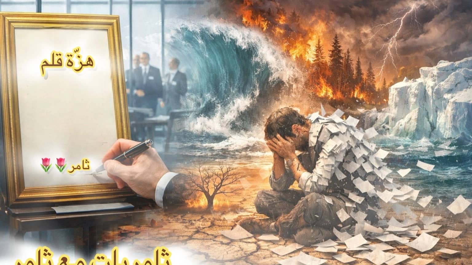 هزة قلم للأستاذ ثامر